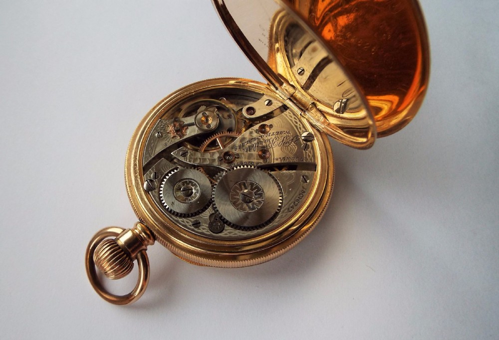 Waltham P S Bartlett grade pocket watch, 1906 View II