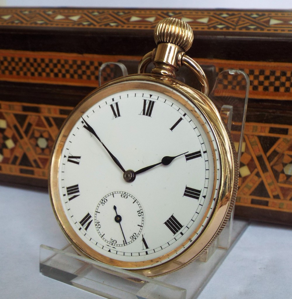 1910s gold filled pocket watch View II