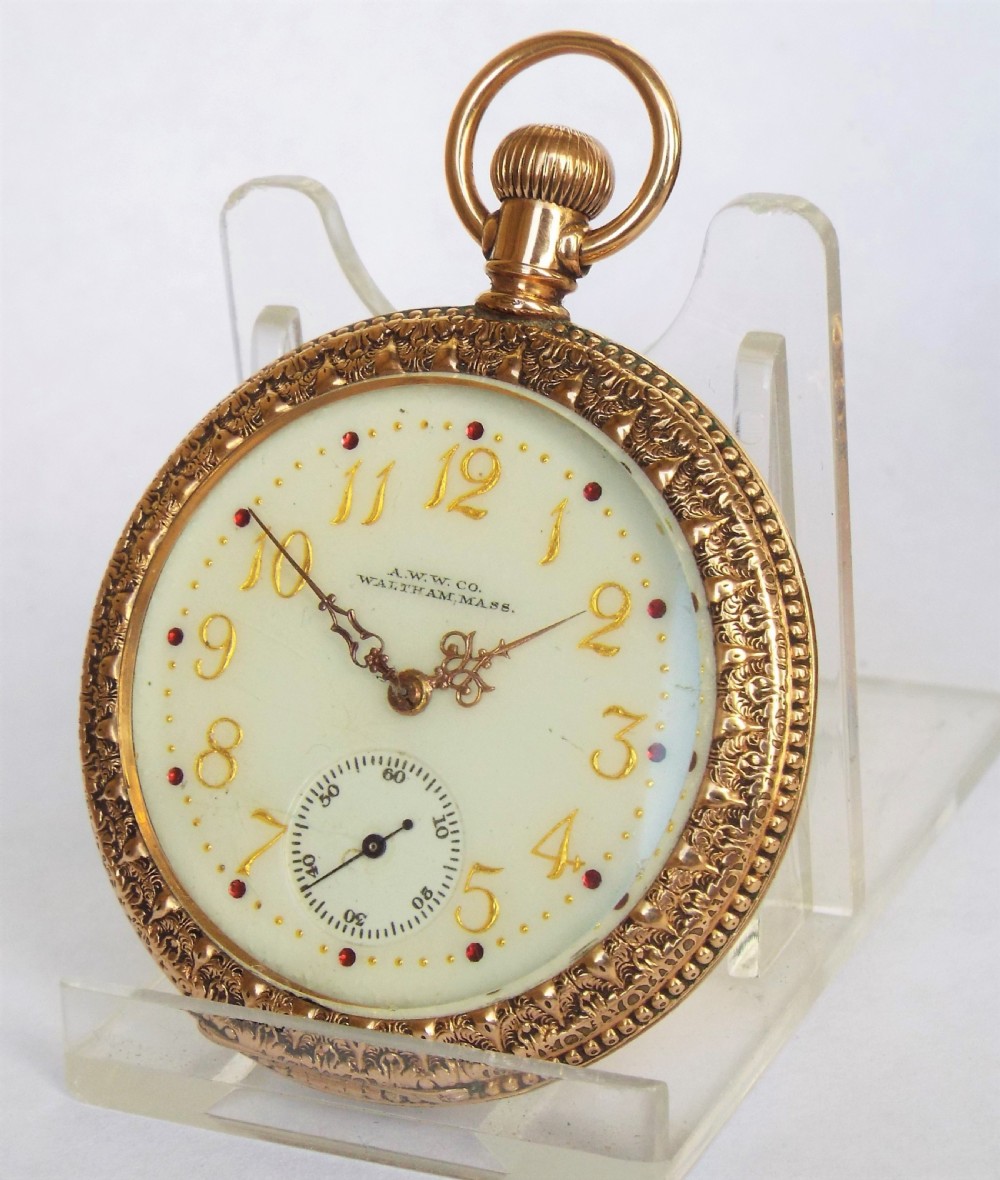 Rare antique Waltham pocket watch, 1897 View II