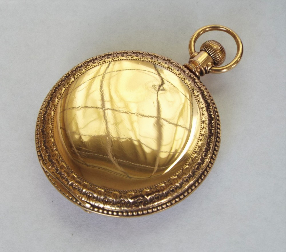 Rare antique Waltham pocket watch, 1897 View III