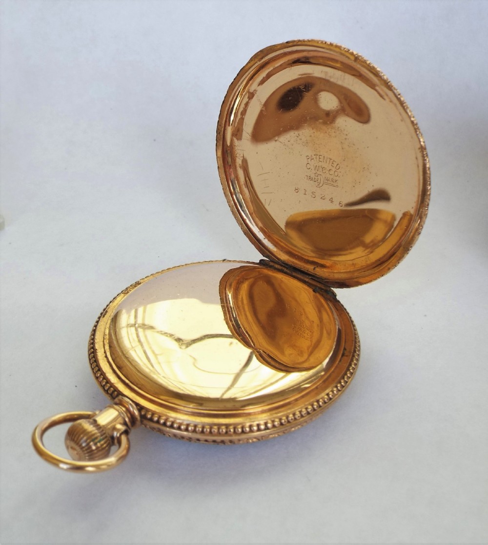 Rare antique Waltham pocket watch, 1897 View IV