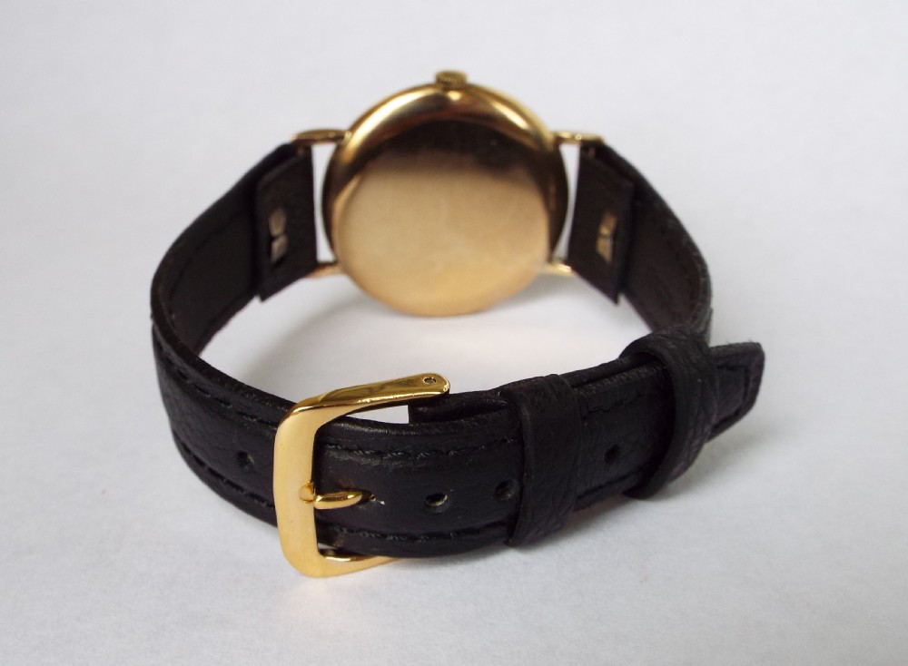 Gents 9ct gold Rotary wrist watch, 1956 View III