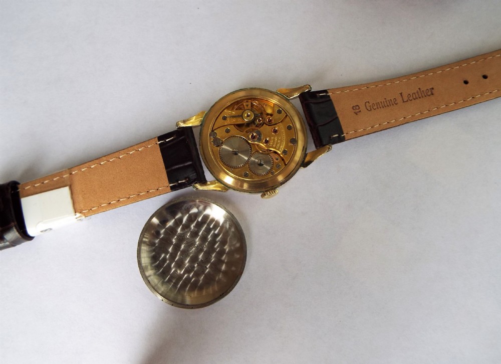 Gents Longines wrist watch, 1952 View V