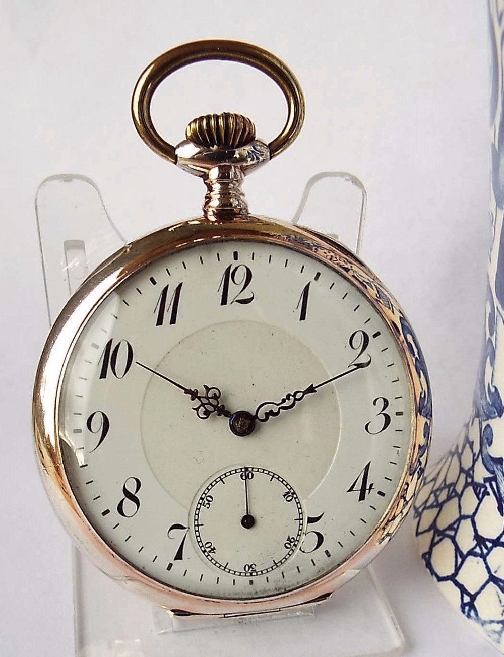 A 1920s Swiss pocket watch.