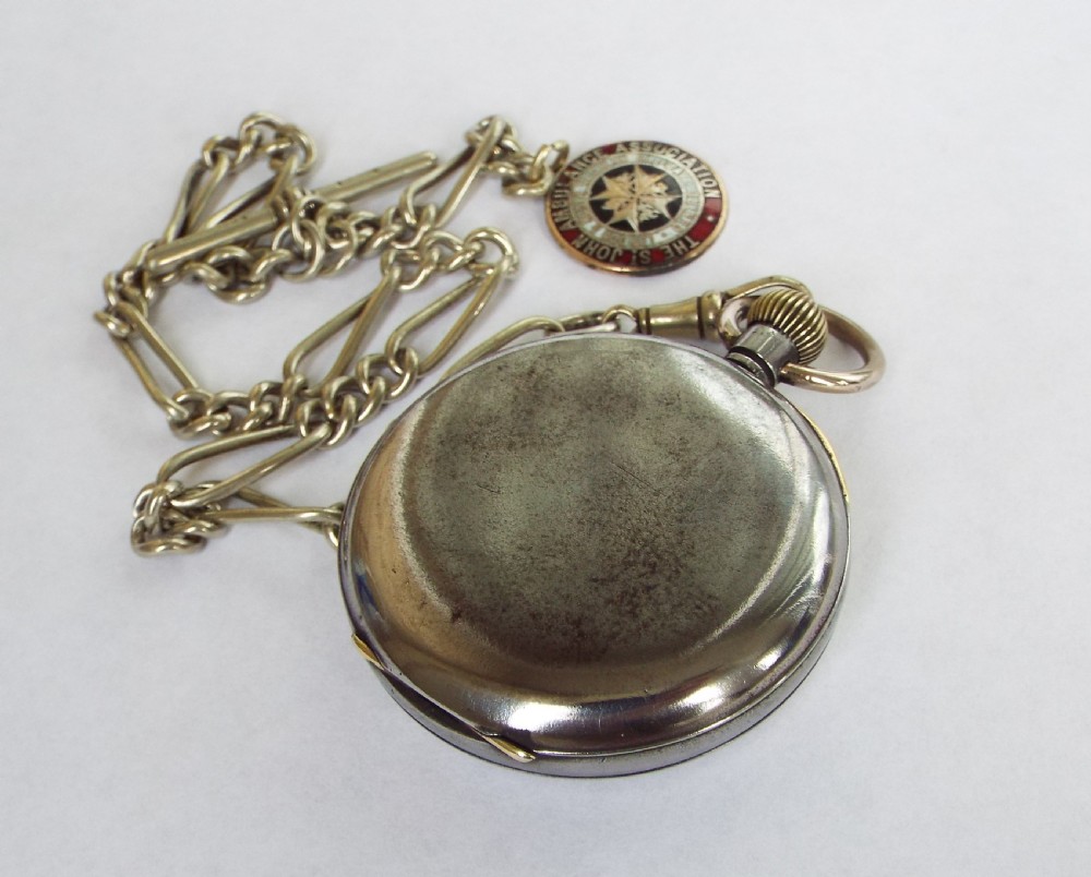 1906 Waltham pocket watch for Selfridge of London View V