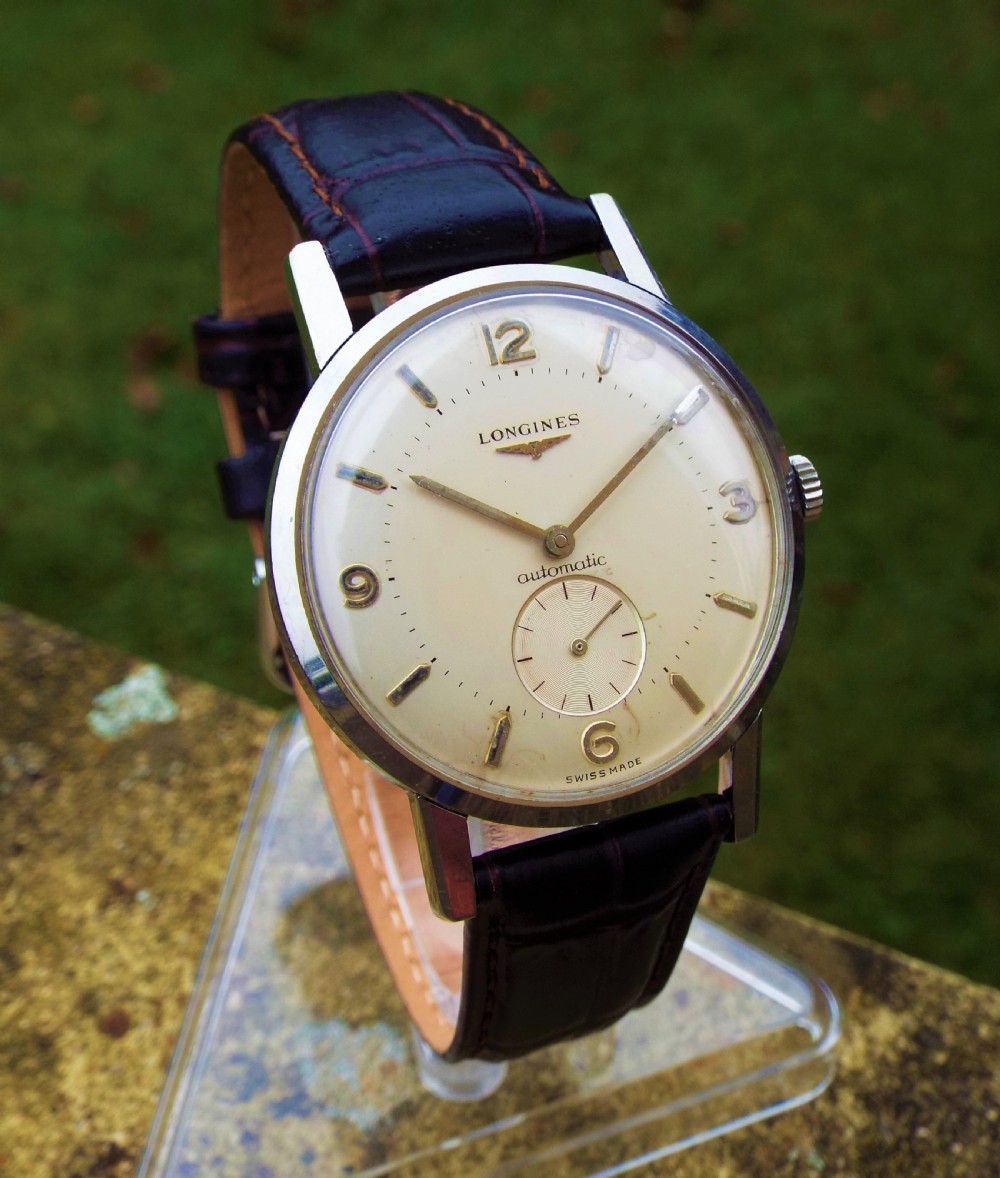 Gents Longines automatic wrist watch, 1953 View II