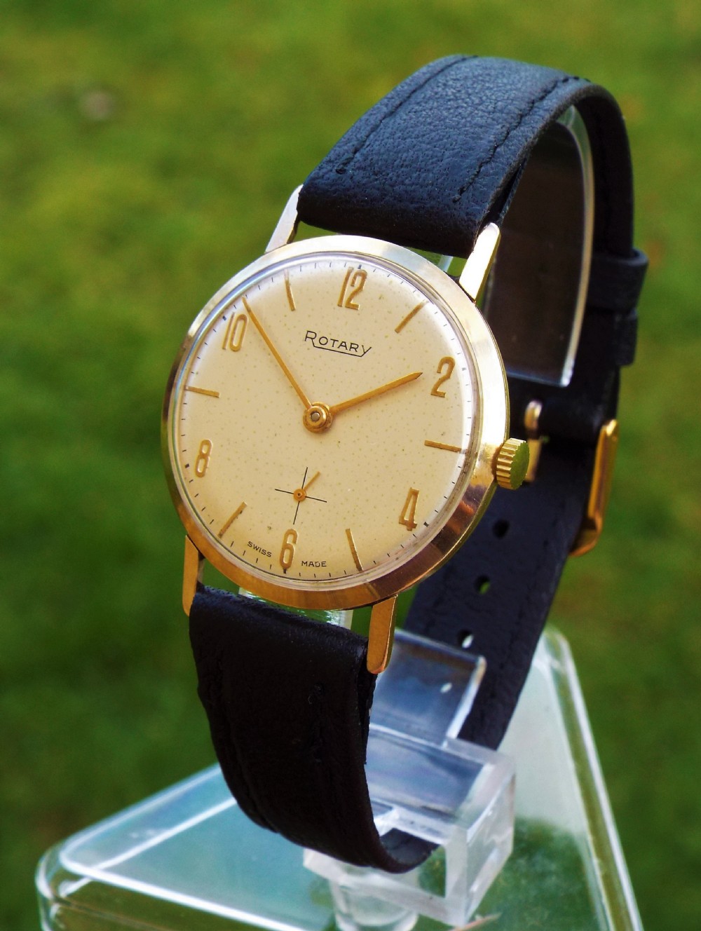 Gents 9 carat gold Rotary wrist watch, 1958