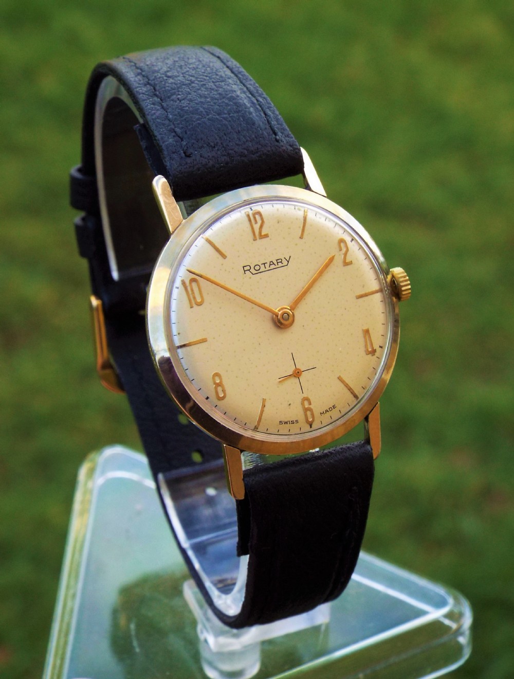 Gents 9 carat gold Rotary wrist watch, 1958 View II