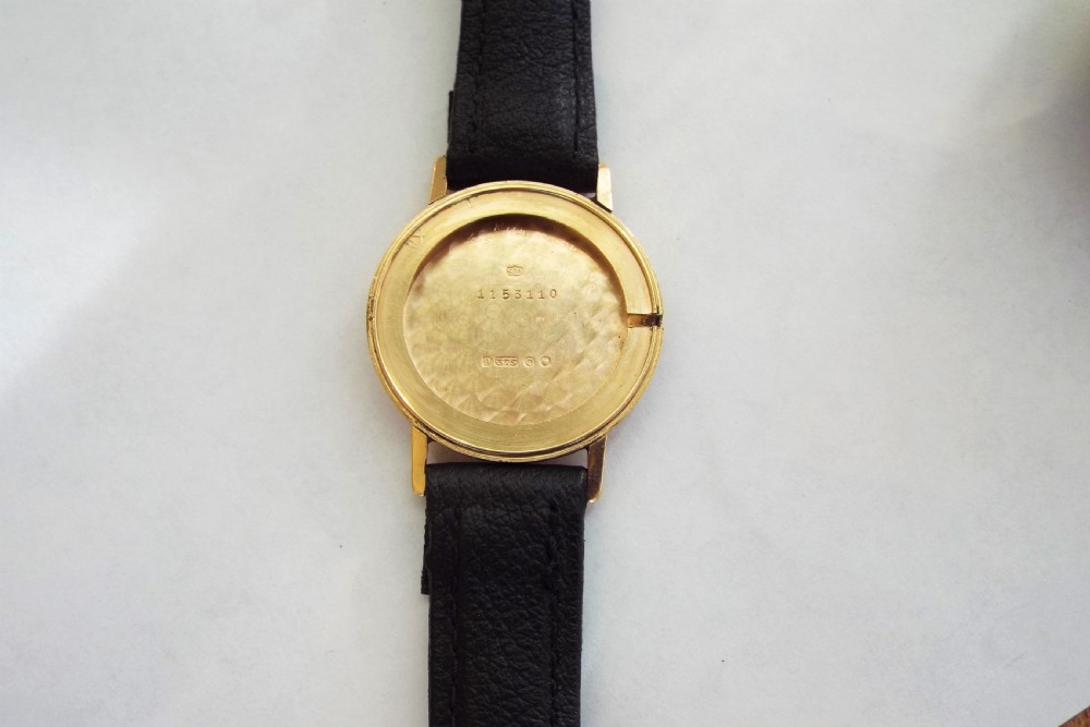 Gents 9 carat gold Rotary wrist watch, 1958 View III