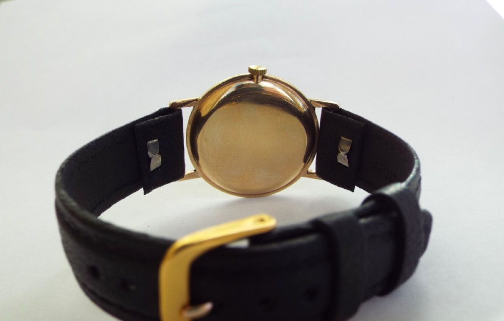 Gents 9 carat gold Rotary wrist watch, 1958 View IV