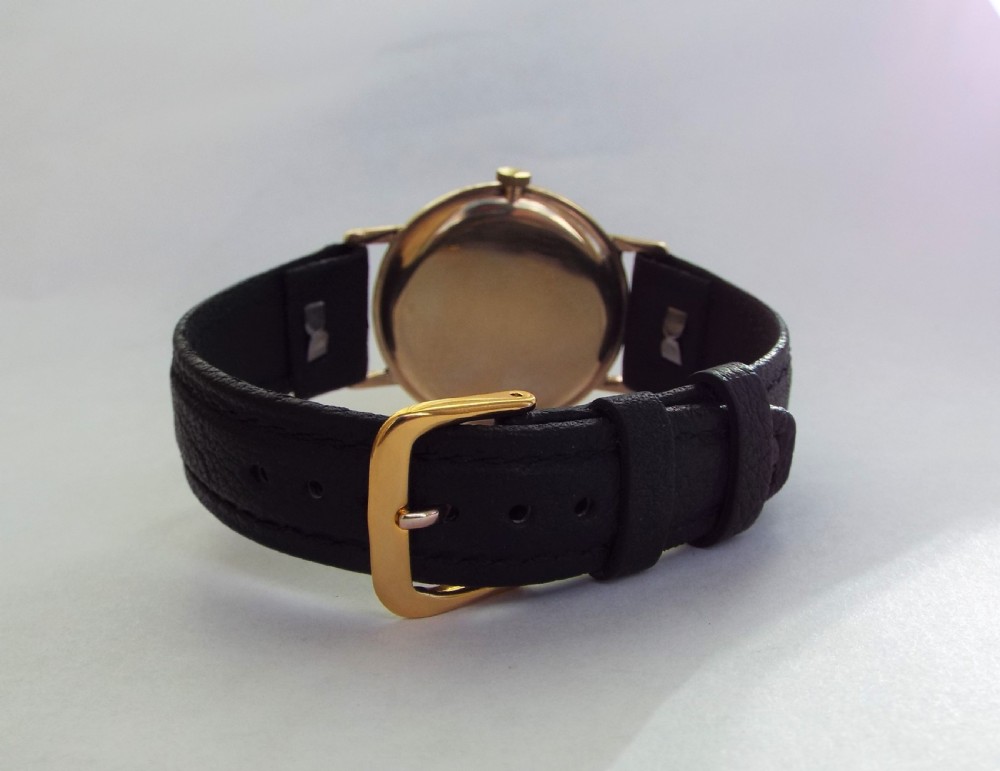 Gents 9 carat gold Rotary wrist watch, 1958 View V