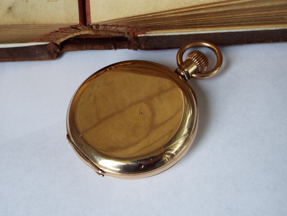 Antique Thomas Russell half hunter pocket watch View III