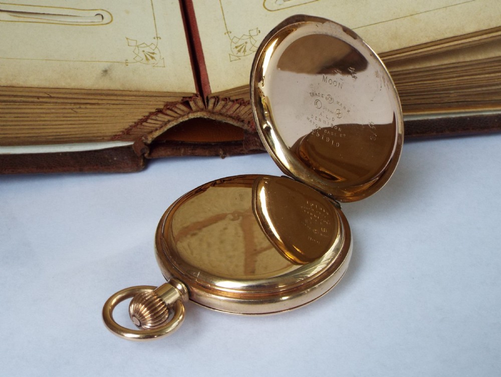 Antique Thomas Russell half hunter pocket watch View IV
