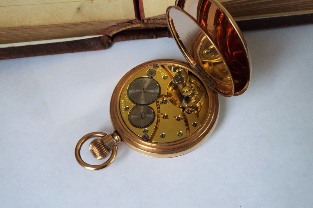Antique Thomas Russell half hunter pocket watch View V