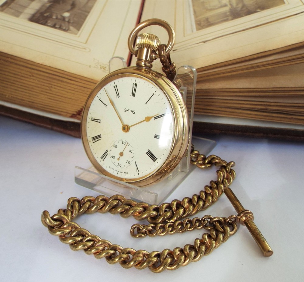 1940s Smiths pocket watch, made in England