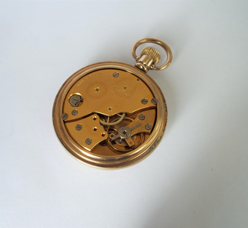 1940s Smiths pocket watch, made in England View III