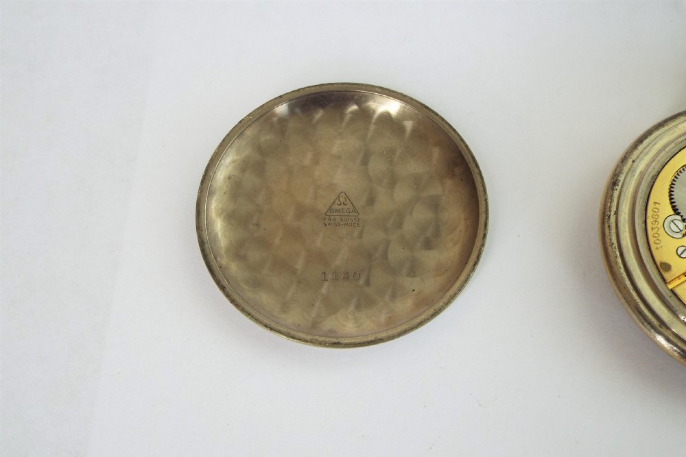 1940s Omega military pocket watch View III