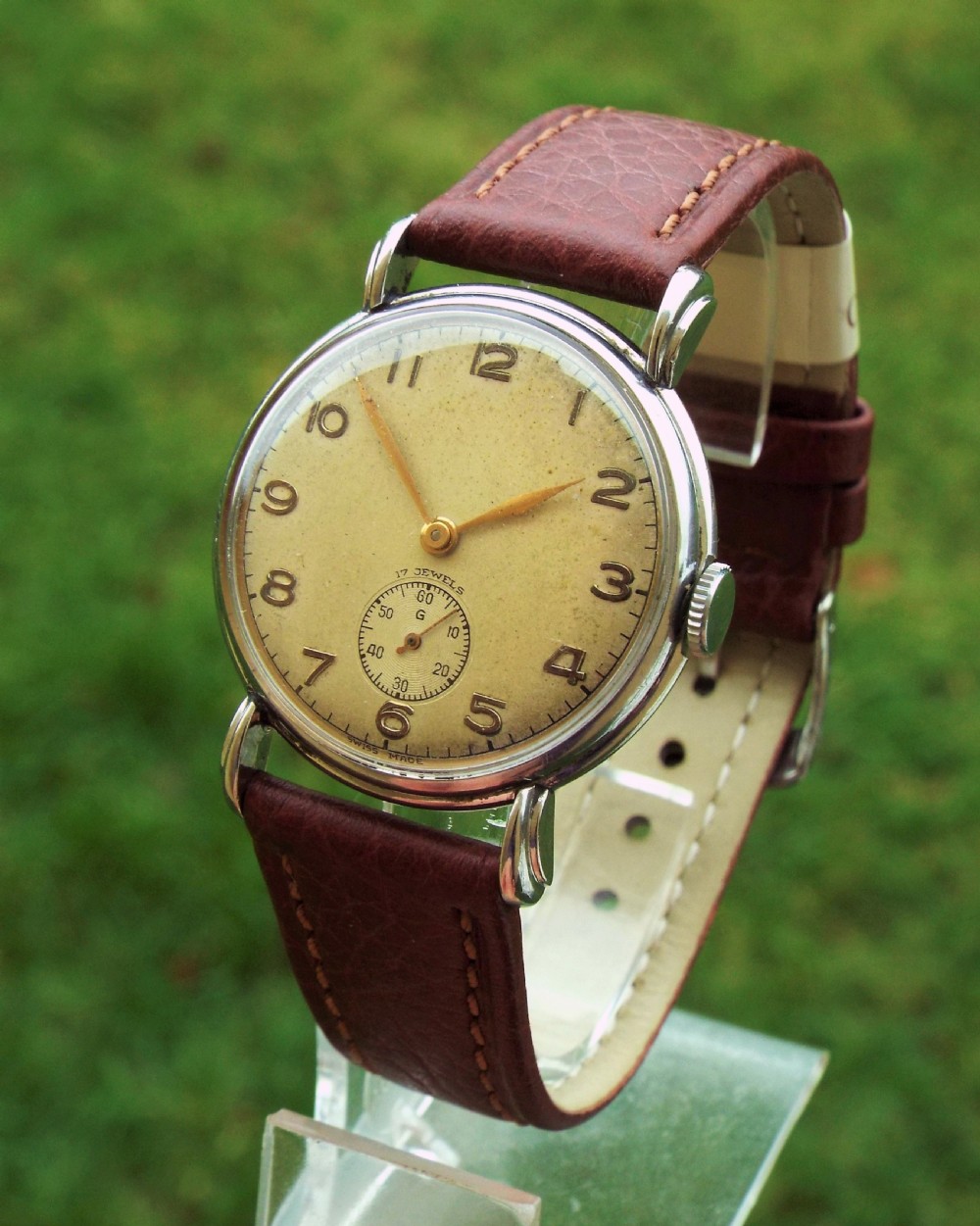 Gents 1950s Swiss wrist watch