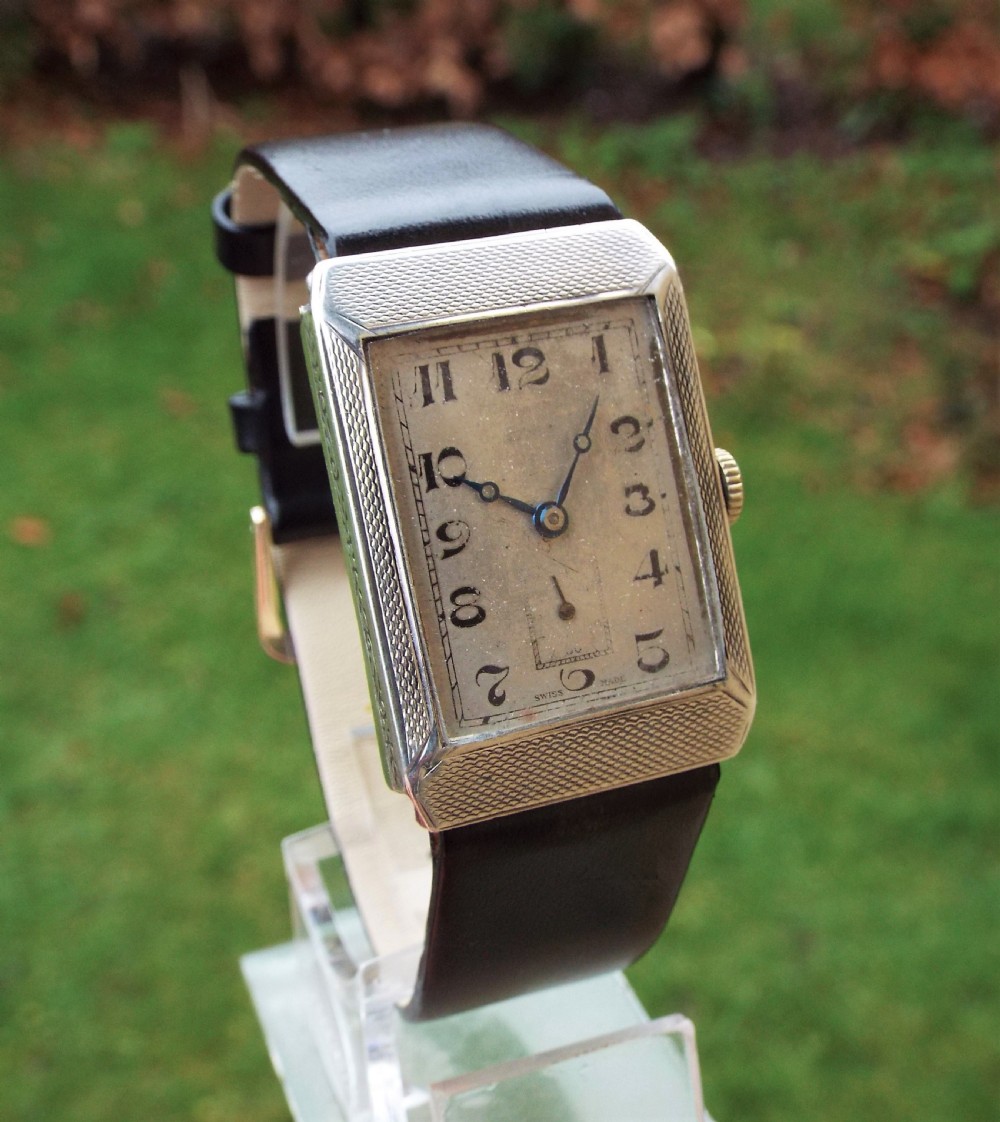 Gents silver Eros wrist watch by Phénix Watch Co View II