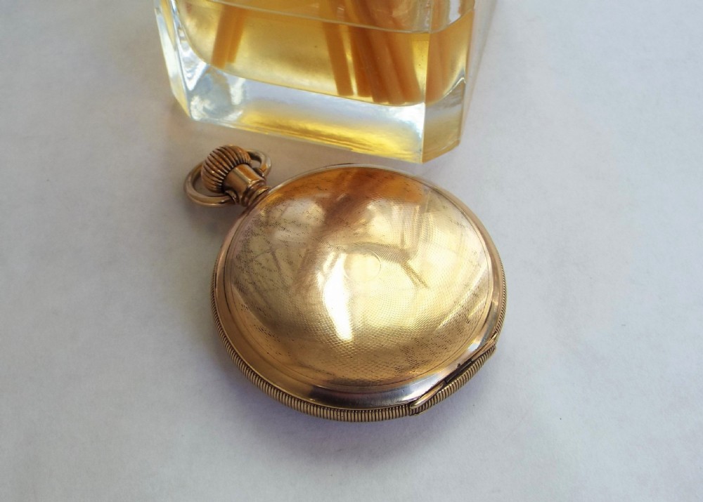 1930 Elgin full hunter pocket watch View II