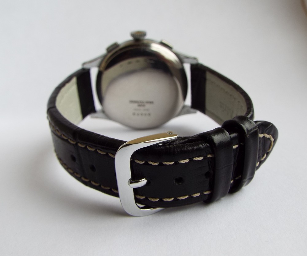 Gents 1940s Accurist chronograph, Valjoux 22 View IV