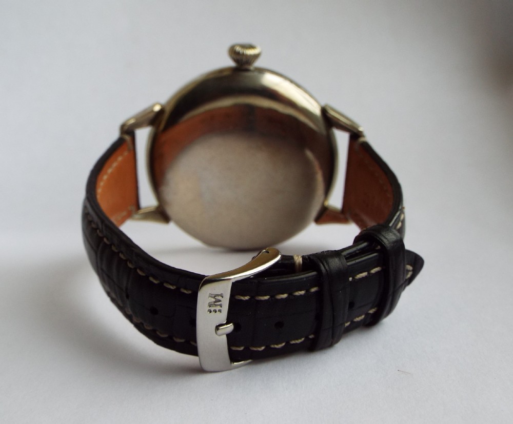 Gents large Omega wrist watch, circa 1930 View VII