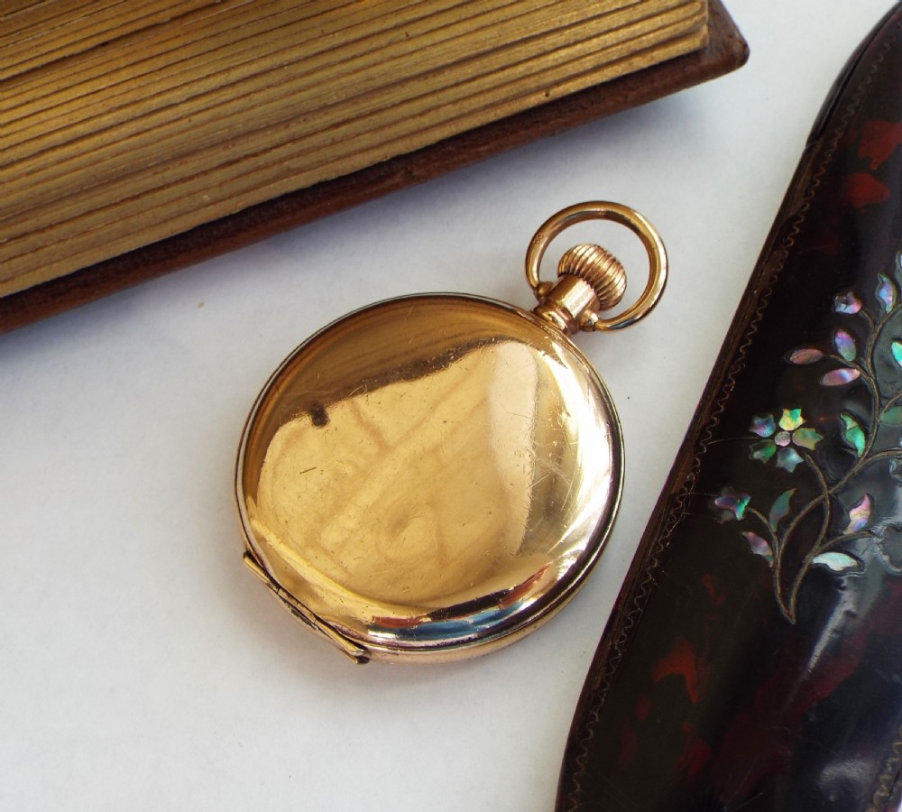 1930s full hunter pocket watch View V
