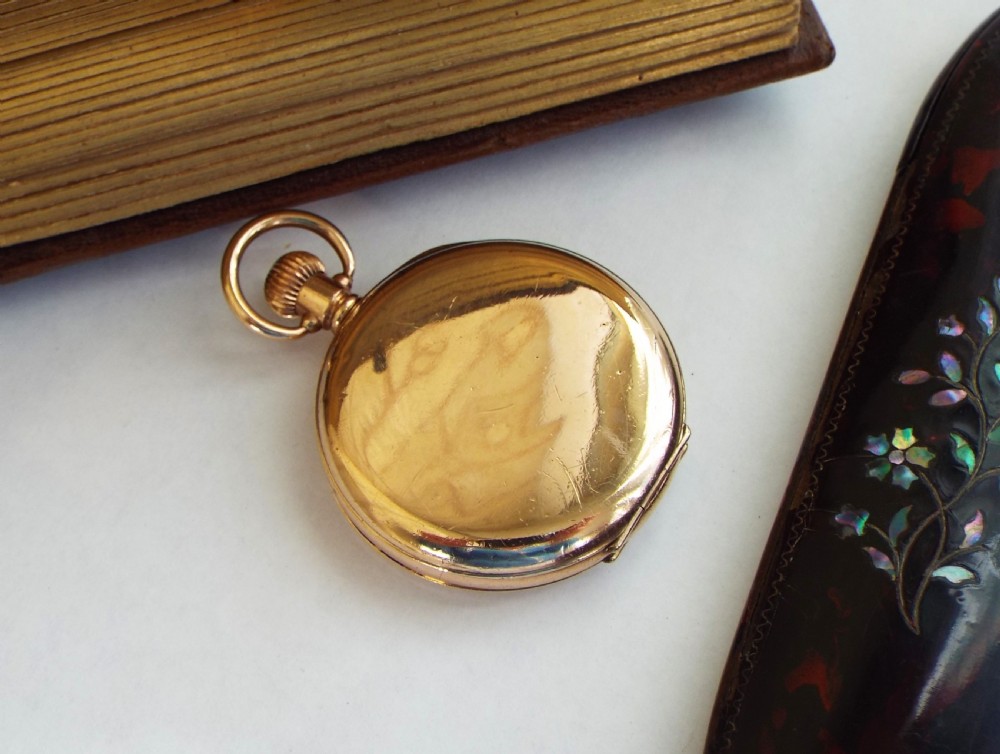 1930s full hunter pocket watch View VI