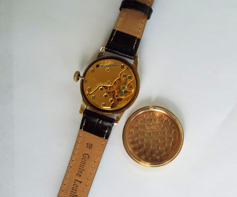 Gents 9ct gold Sniths De Luxe watch, 1959, boxed View III