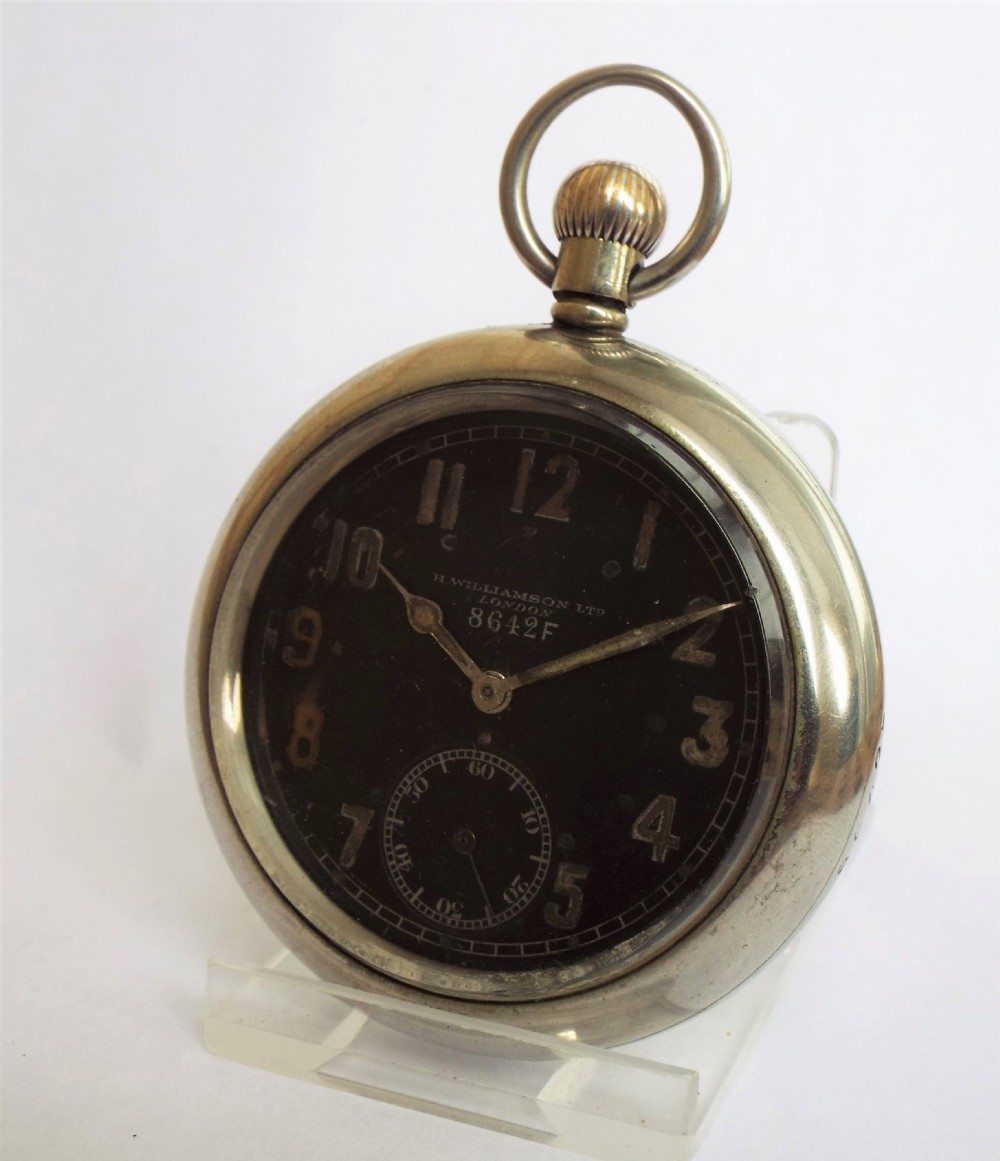 WW1 H Williamson Ltd pocket watch
