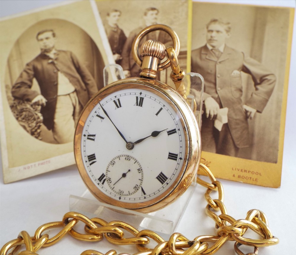 1920s Selezi pocket watch from Dimier Frères & Cie with albert