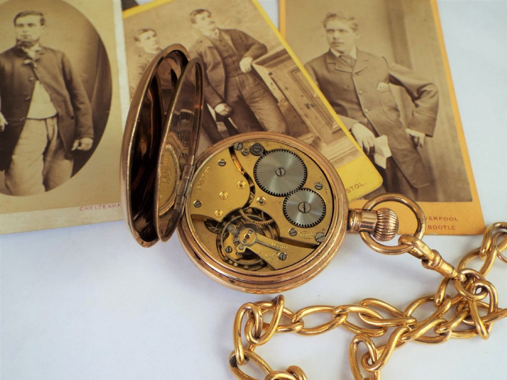 1920s Selezi pocket watch from Dimier Frères & Cie with albert View IV