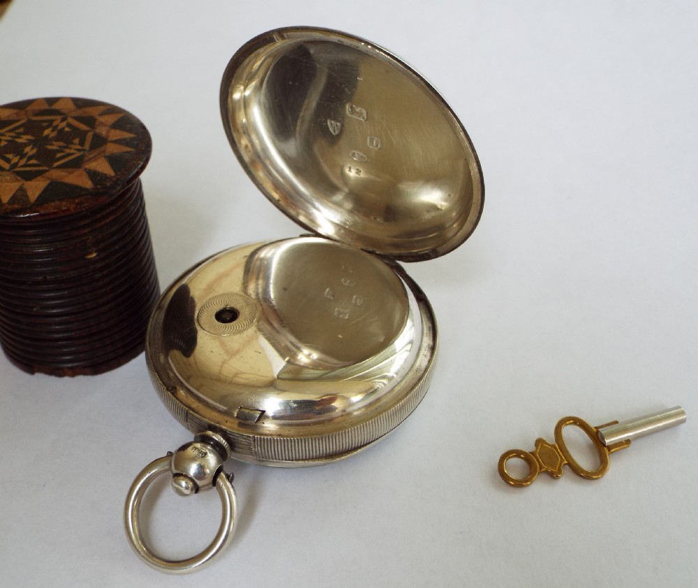 Silver pocket watch, Berry, West Hartlepool, 1894 View IV