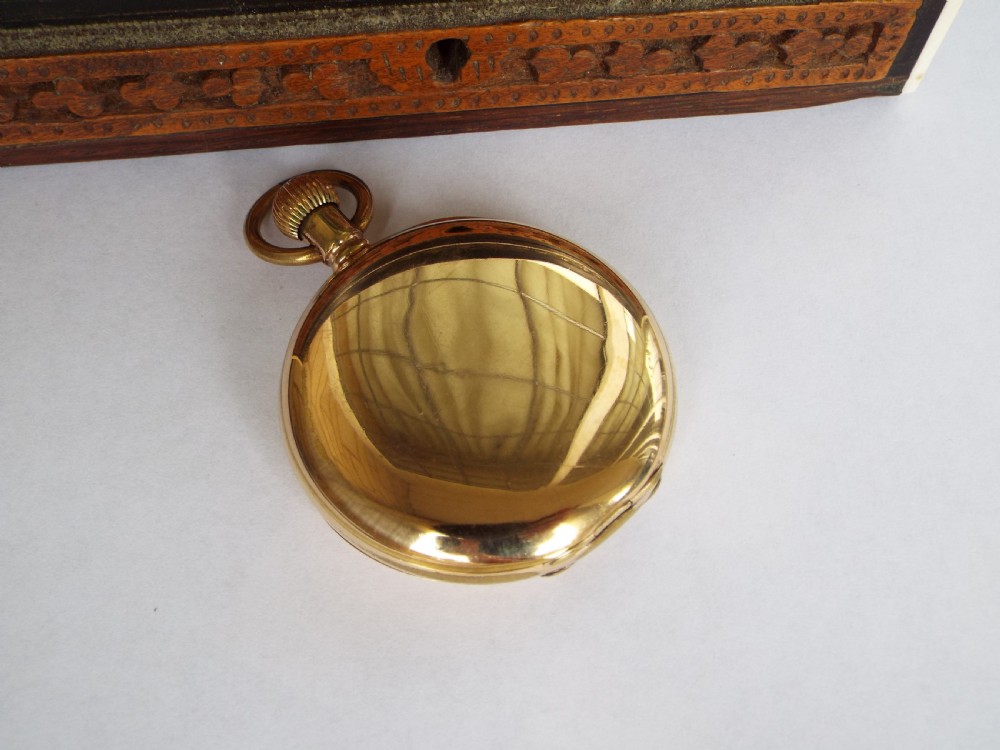 Antique Waltham full hunter pocket watch,1907 View V