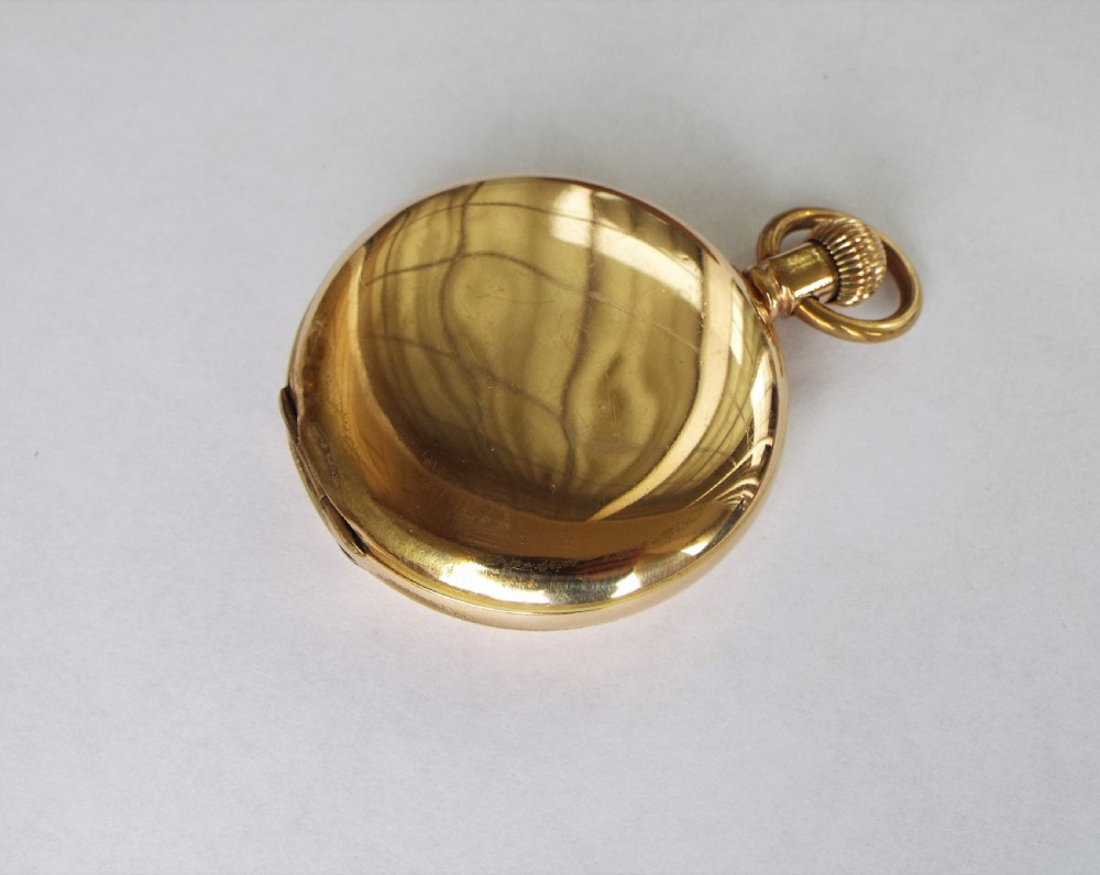 Antique Waltham full hunter pocket watch,1907 View VI