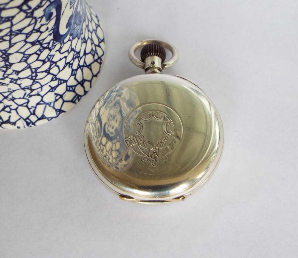 Antique silver pocket watch, Thomas Russell View IV