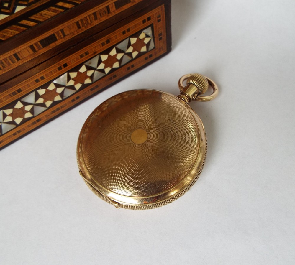 Antique 1917 Elgin full hunter pocket watch View IV
