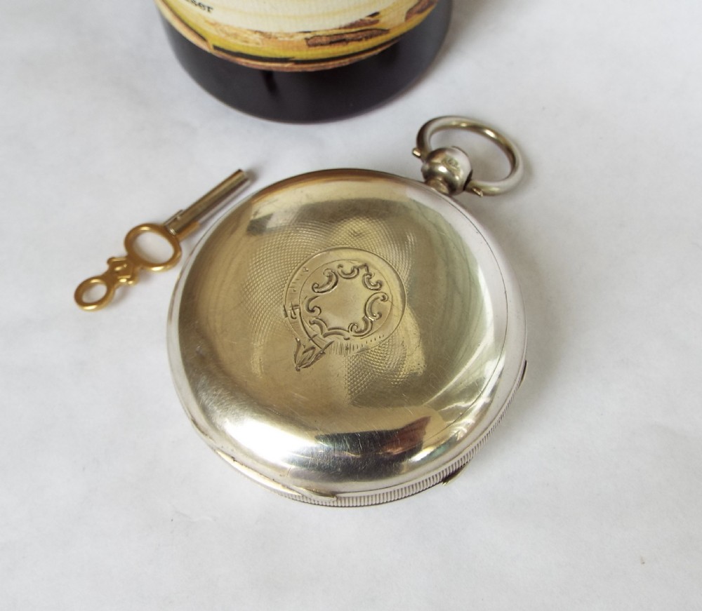 Silver Kay's Climax Lever pocket watch, 1893 View IV