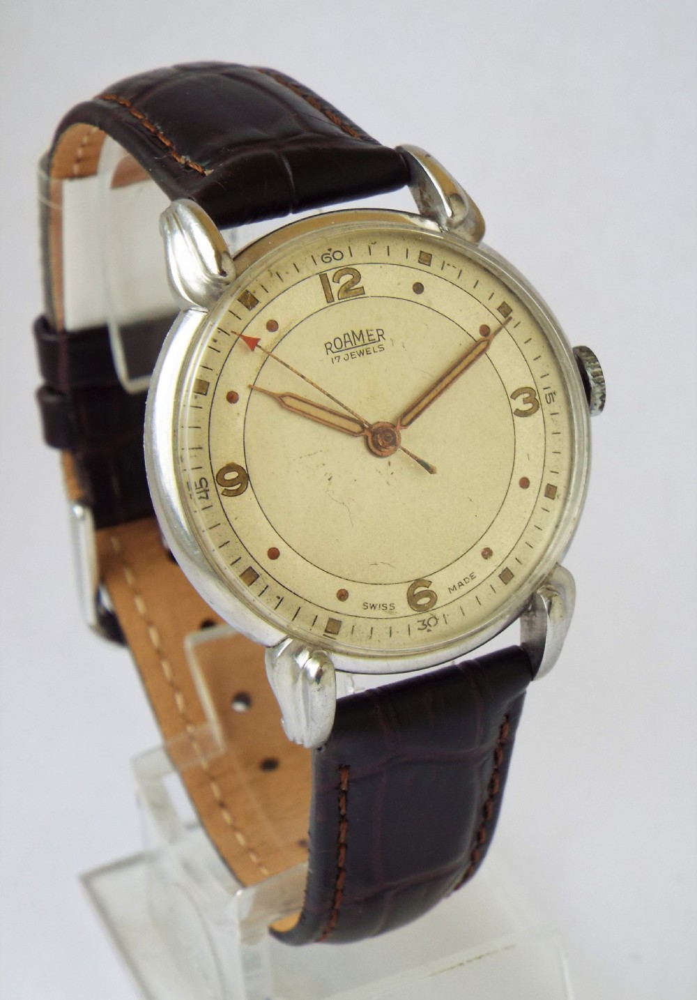 Gents 1950s Roamer wrist watch View II