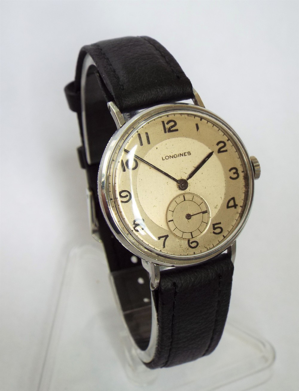 Gents Longines wrist watch, 1941, with provenance View II