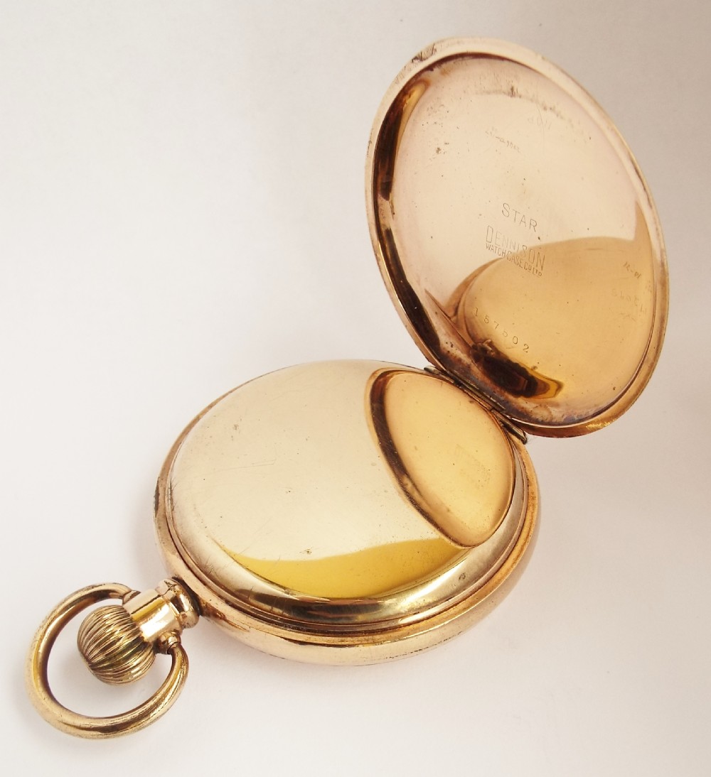 A 1920s Waltham full hunter pocket watch. View V