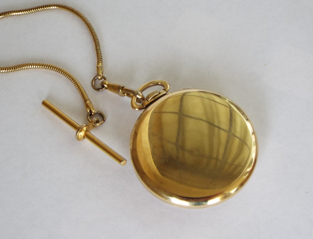 1940s Longines pocket watch and albert View II