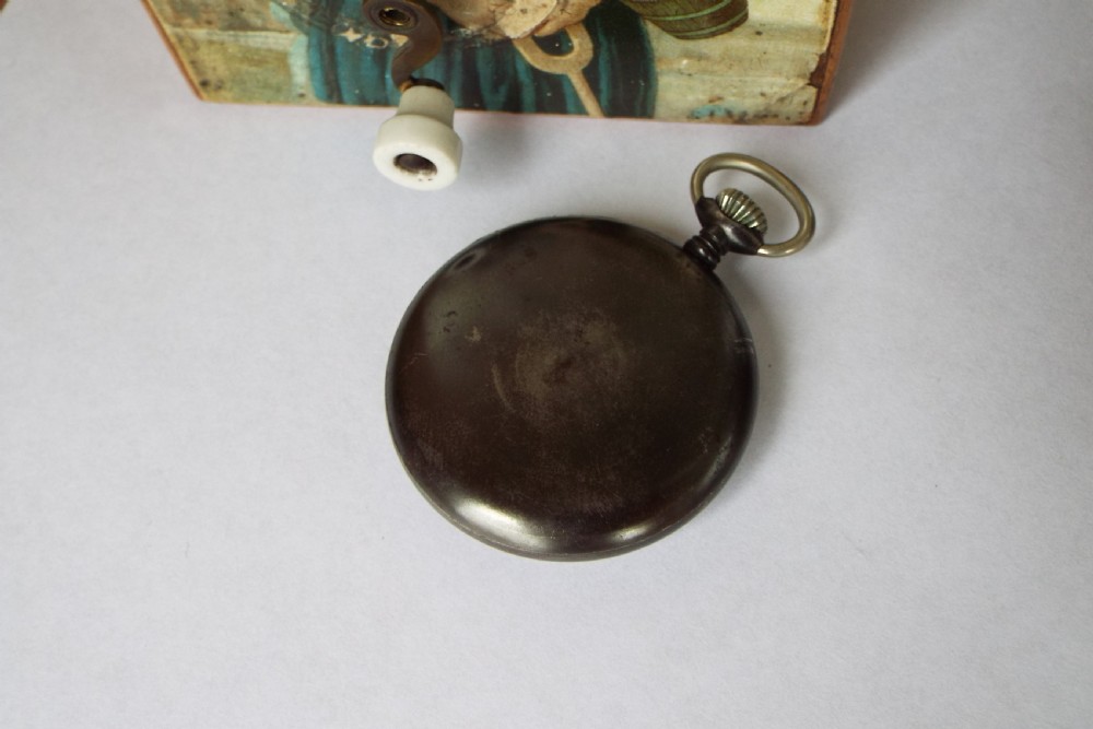 Gun metal 'Magno' pocket watch, Herbert Wolf View IV