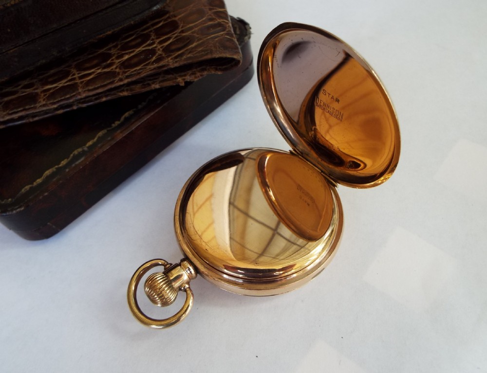 Waltham half hunter pocket watch, 1928 View IV