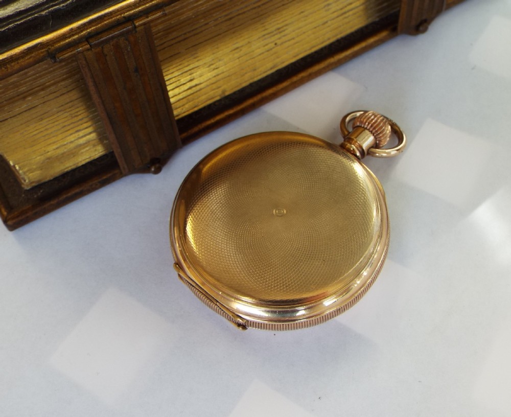 1920s Thomas Russell full hunter pocket watch View V