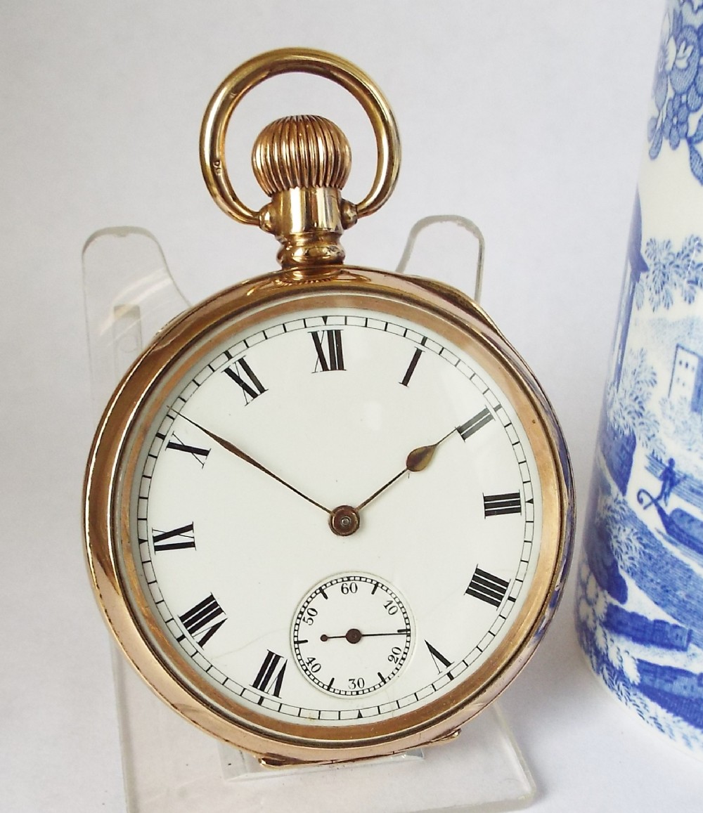 Antique stem winding Waltham pocket watch 1912.