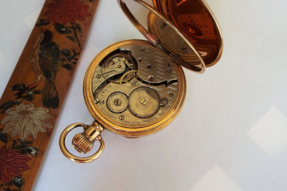 Antique Rode Watch Co pocket watch View III