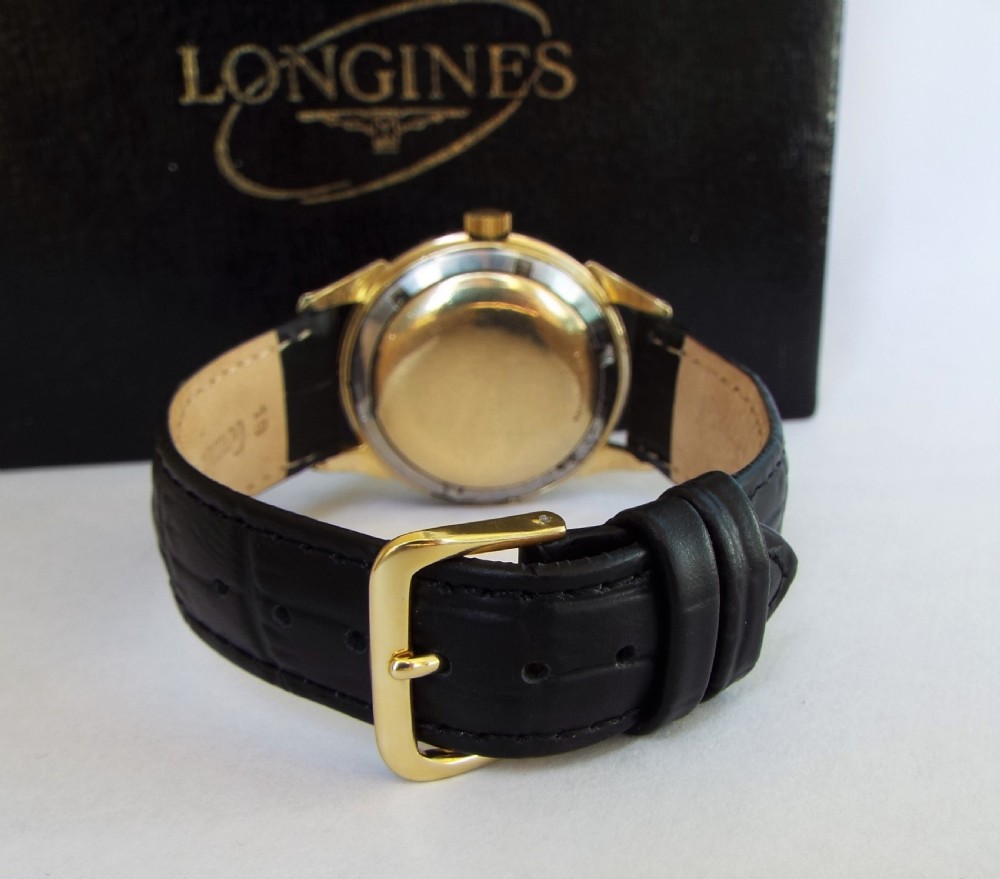 Gents Longines automatic wrist watch, 1955 View IV