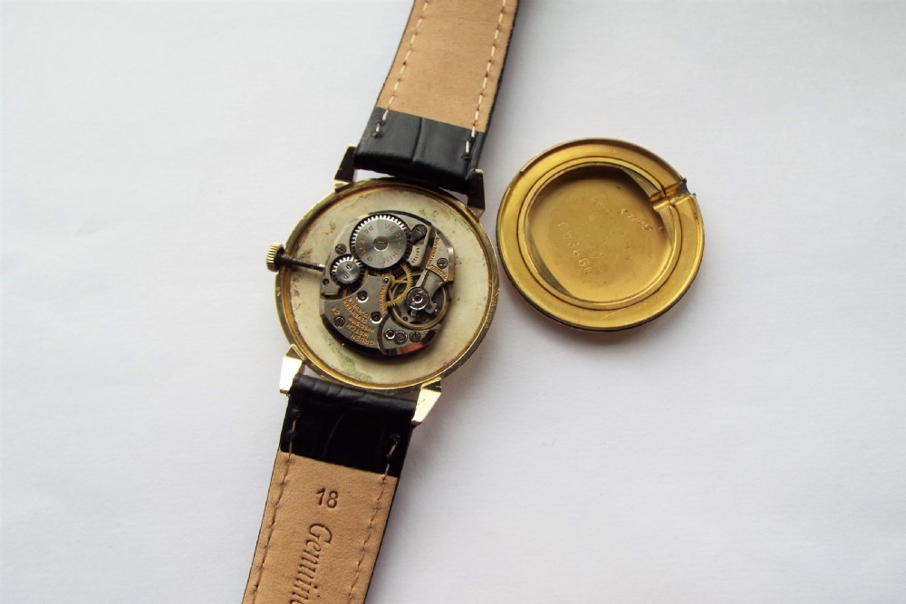 Gents boxed 1950s Gruen Precision wrist watch View IV