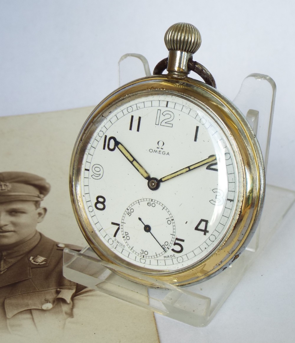 WW2 Omega GSTP pocket watch
